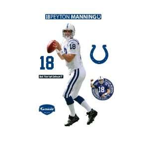  Peyton Manning Indianapolis Colts Wall Decal Sports 