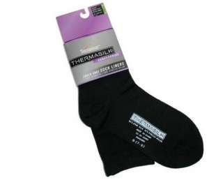   Thermasilk 100% Silk Over the Calf Warm Sock Liner Liners SL 2095