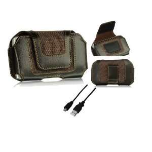  For T mobile HTC Radar Premium Pouch, USB Data Sync Cable 