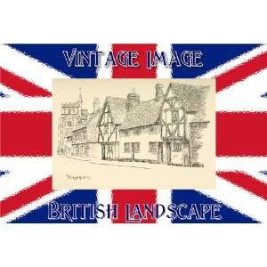   10cm) Art Greetings Card British Landscape Wokingham