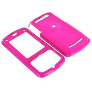  Motorola Z9 Plastic Crystal Case Cover Hot Pink: Cell 