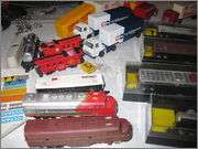 HUGE ATTIC FIND, BUILDINGS, KITS, TRAINS, TRACKS, A LITTLE OF 