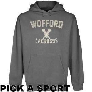  Wofford Terriers Legacy Pullover Hoodie   Gunmetal Sports 