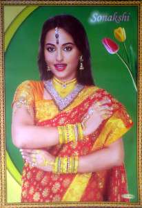 Sonakshi Sinha of Dabangg ~ Bollywood Poster ~ 21x33  