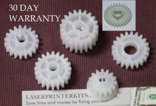 HP LJ LASERJET 2400 2410 2420 2430 FUSER GEARS 6 PIECES  