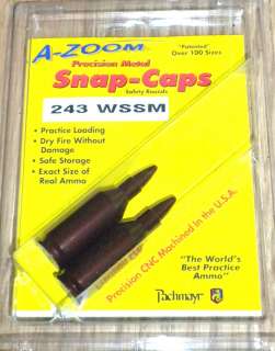 Zoom Precision Metal Snap Caps 243 WSSM #12298  