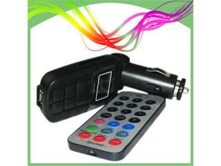 Car  Player FM Tranmistter USB SD MMC Black #9392  