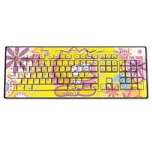   Simpsons Lisa Apple Far From Tree Wired Keyboard: Toys & Games
