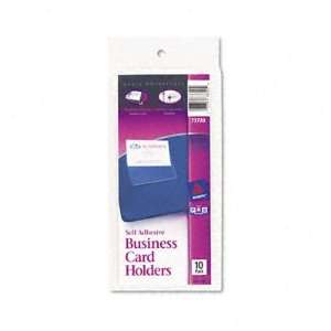  Self Adhesive Top Load Business Card Holders Electronics