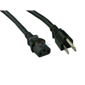   14 AWG Universal Power Cord (IEC320 C13 to NEMA 5 15P): Electronics