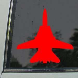 14 Tomcat Navy Fighter Red Decal Truck Window Red Sticker