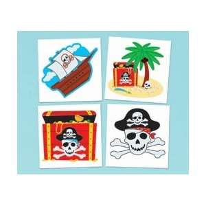  Amscan Party Favors 24/Pkg Pirate Tattoo; 6 Items/Order 