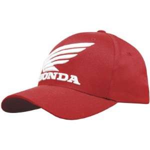   : Honda Collection HONDA BIG WING HAT RED S/M 2PK 547129: Automotive