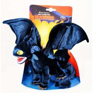   Train Your Dragon Movie 8.5 Inch Plush Figure Night Fury Toys & Games