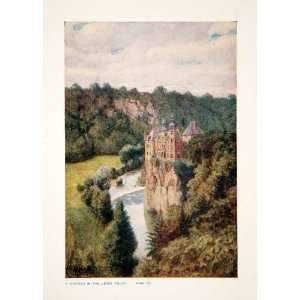 1915 Color Print Chateau Walzin Lesse Valley Amedee 