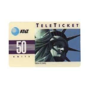Collectible Phone Card 50u Statue of Liberty (Group 3  EN) English