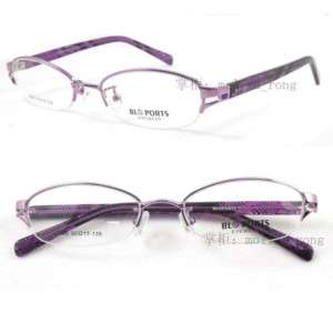 2889wonmen half rim frame eyeglasses can do lens size50  