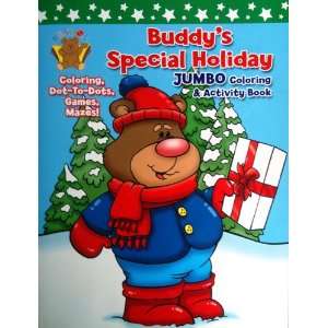  Buddys Special Holiday Jumbo Coloring & Activity Book 