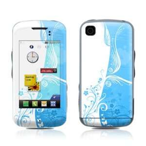 Blue Crush Design Protective Skin Decal Sticker for LG Shine Touch 3G 