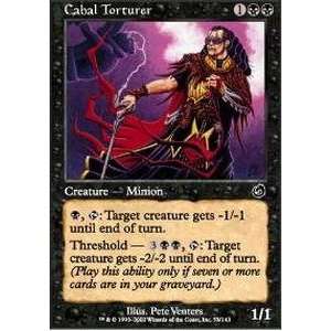    Magic the Gathering   Cabal Torturer   Torment Toys & Games