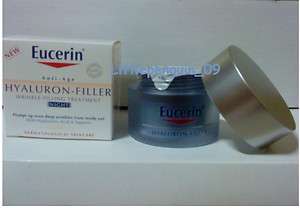 EUCERIN Anti  age Hyaluron Filler Wrinkle Night Cream  50ml New  