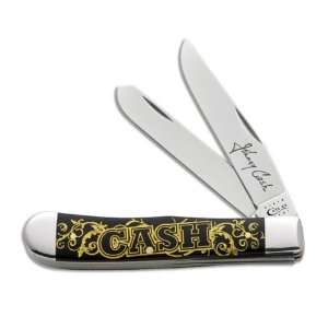 Case Cutlery Trapper Johnny Cash Knife: Sports & Outdoors