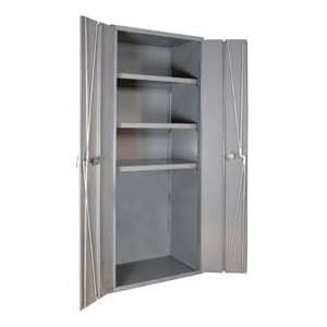   24 X 72 4 Shelf Bi Folding Door Storage Cabinet: Home & Kitchen