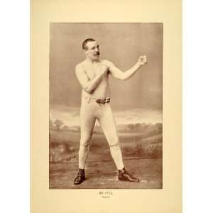  1894 Print Jim Fell English English Boxer Bare Knuckle 