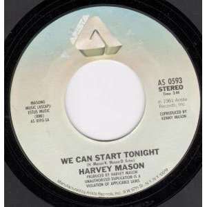   START TONIGHT 7 INCH (7 VINYL 45) US ARISTA 1981: HARVEY MASON: Music