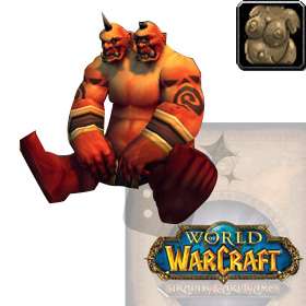 MAGICAL OGRE IDOL LOOT CARD WORLD OF WARCRAFT WOW CROWN OF THE HEAVENS 