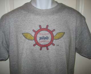 Seattle PILOTS 1969 Throwback Retro Logo T Shirt XL  