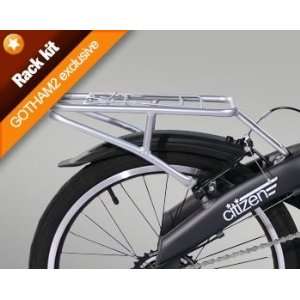 com Citizen Bike Rack and Fender Kit for GOTHAM Series Folding Bikes 
