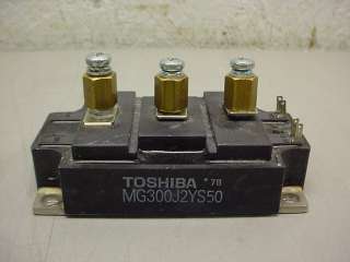   toshiba model mg300j2ys50 amps 300 volts 600 used in good condition