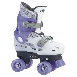Roller Derby Girls Tracstar Adjustable Quad Roller Skates:  