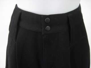 DOROTHEE BIS Black High Waisted Shorts Bottoms Size 38  