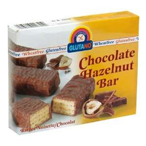 Glutano Gluten Free Chocolate Hazelnut Bar, 2.6 Ounce Box:  