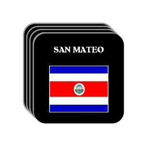  Costa Rica   SAN MATEO Set of 4 Mini Mousepad Coasters 
