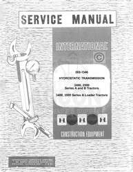 International 3400 3500 A Transmission Service Manual  