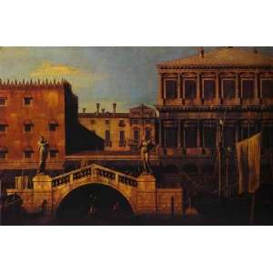  Hand Made Oil Reproduction   Canaletto   32 x 22 inches 