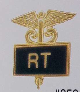 RT Radiology Tech Lapel Pin Caduceus 3504B New  