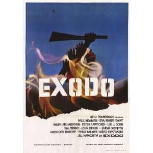  Exodus Movie Poster (11 x 17 Inches   28cm x 44cm) (1961 
