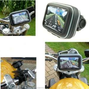    5 Screen SatNav GPS Motorcycle Handlebar Mount: GPS & Navigation