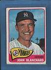 1965 Topps Set Break 388 John Blanchard EXCELLENT  