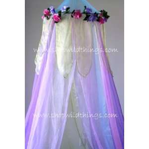   Flower Princess Bed Canopy for Girls!:  Home & Kitchen