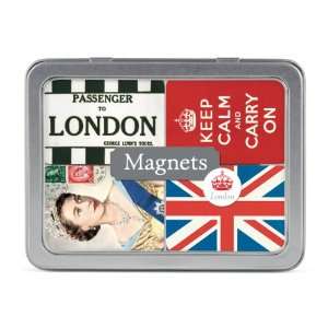  Cavallini Magnets London, 24 Assorted Magnets: Home 