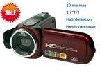 12.0M 2.7 TFT HD 8x VEDIO Camcorder CAMERA RED HD C4  