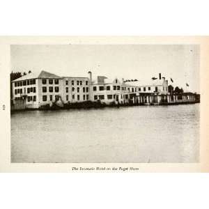  1947 Print Inveruie Hotel Paget Shore Bermuda Resort 