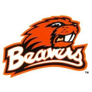 Oregon State Beavers Static Cling Decal 