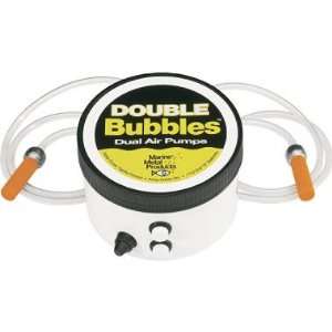   Metal Double Bubbles Dual Air Pump Aeration System: Sports & Outdoors