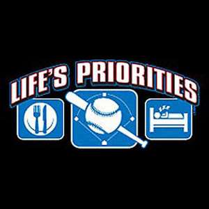 Baseball T Shirt Lifes Priorities Eat Baseball Sleep Tee Hoodie Long 